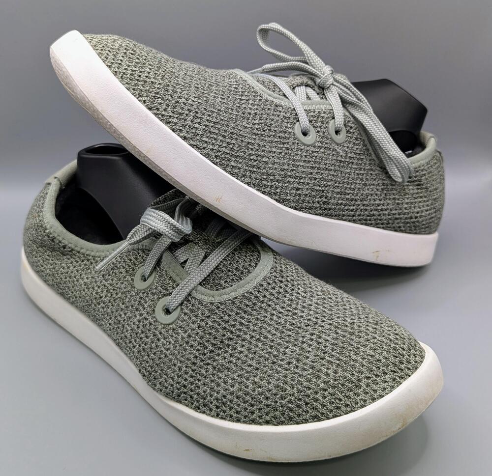 Allbirds Tree Skipper Shoes Womens Size 10 Green Hazy Pine Knit Walking Sneakers